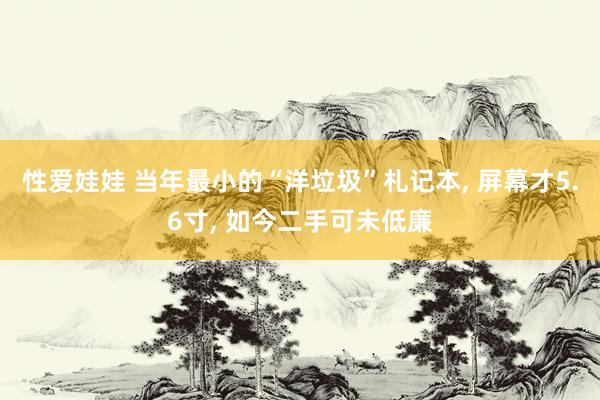 性爱娃娃 当年最小的“洋垃圾”札记本， 屏幕才5.6寸， 如今二手可未低廉